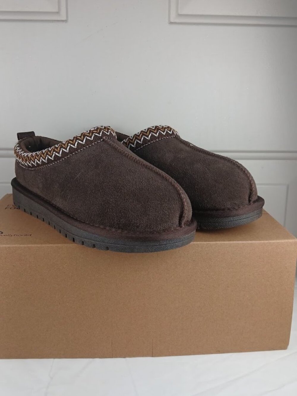 Evellyhootd Slip On Snow Boots Mocha